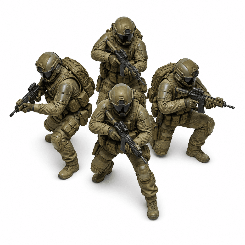 Rifle squad: Default infantry